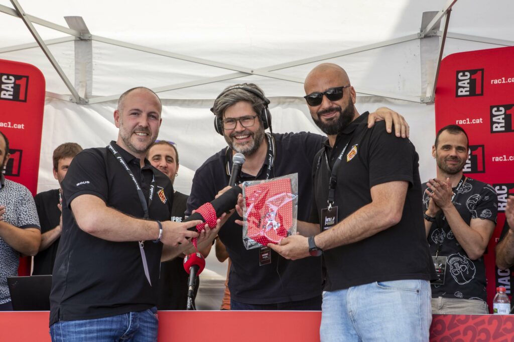 Xavi Bundó, padrí de Castells a RAC+1