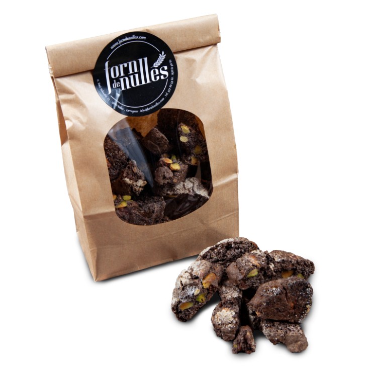 Carquinyolis de xocolata i festucs