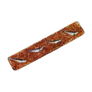 Coca de ceba i arengada