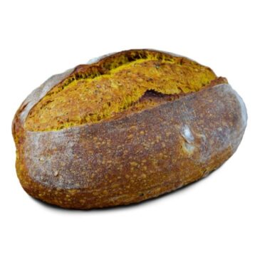 Pa de cúrcuma, avellanes i xia