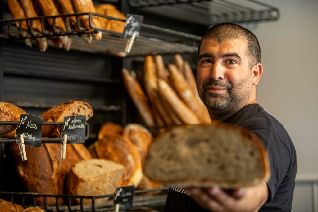 Jordi Gasque amb pans