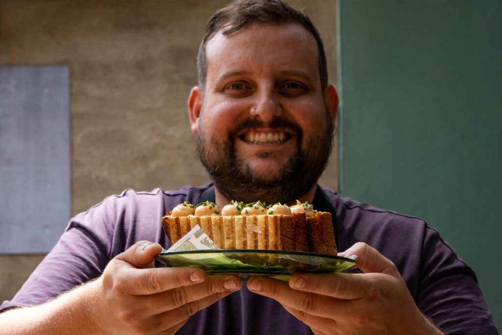 Pa de motlle del Forn de Nulles per a La Licorera Vallenca, amb el xef Andreu Guasch.