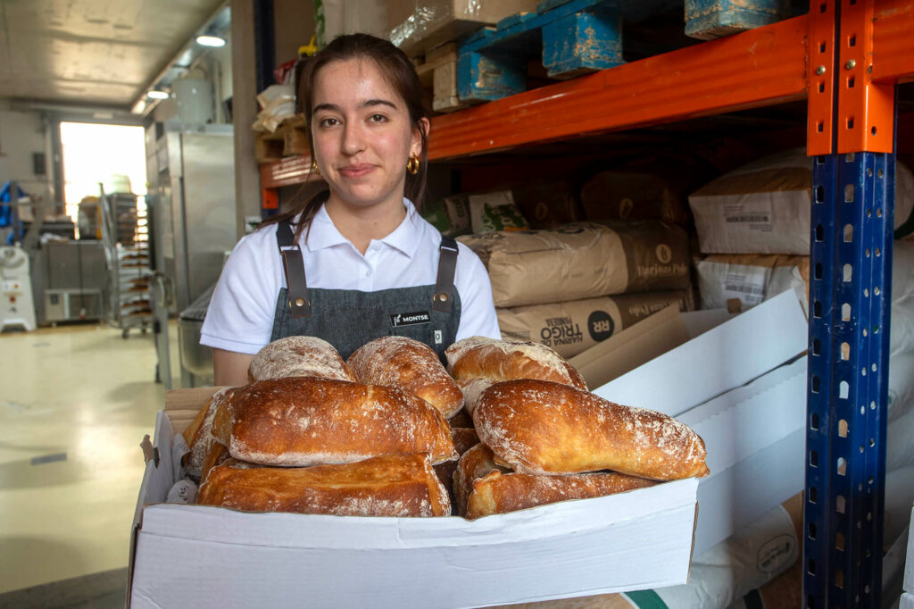 El pa de vidre del Forn de Nulles