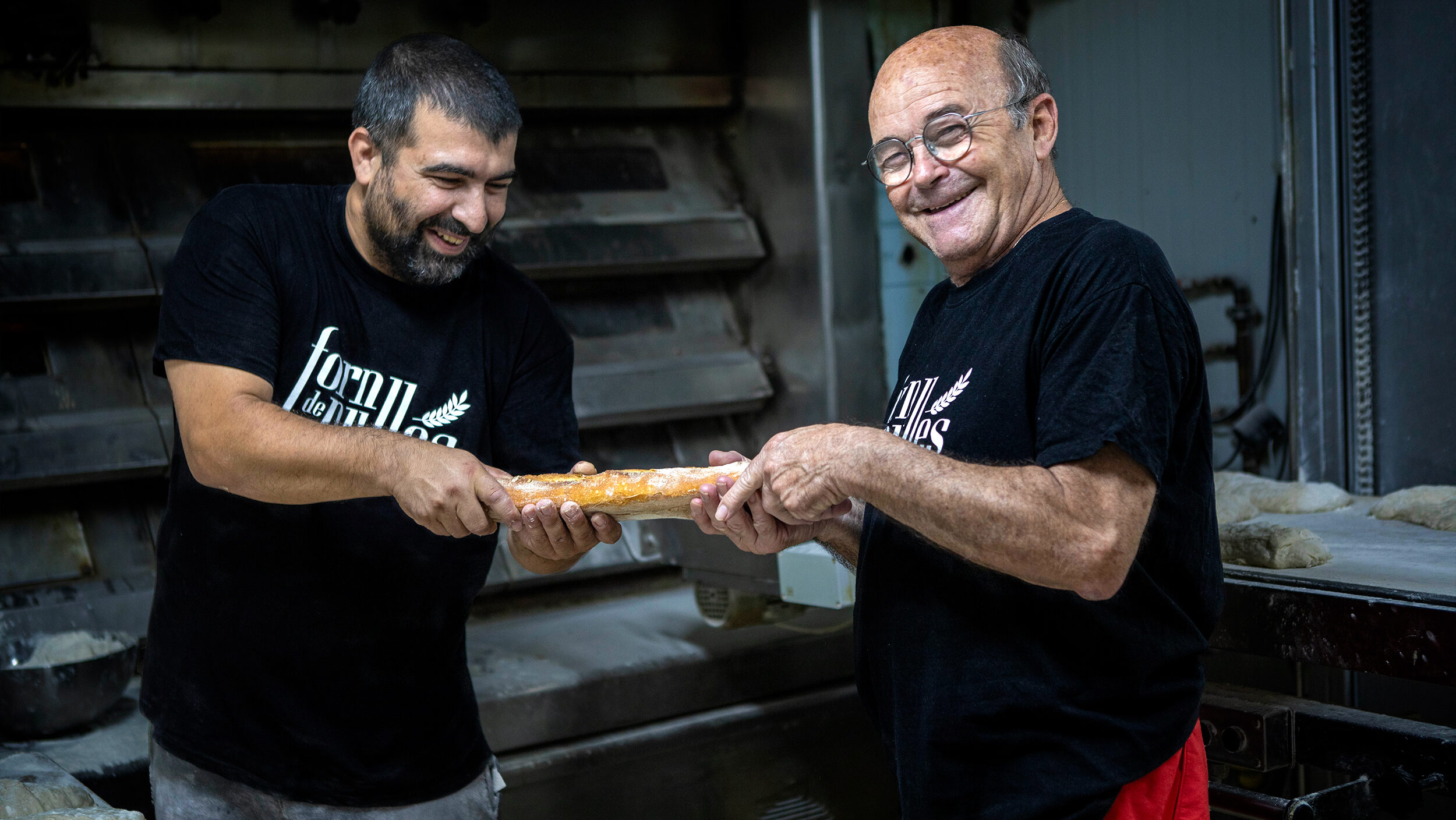 Jordi Gasque i Pere Cano, l'antic forner
