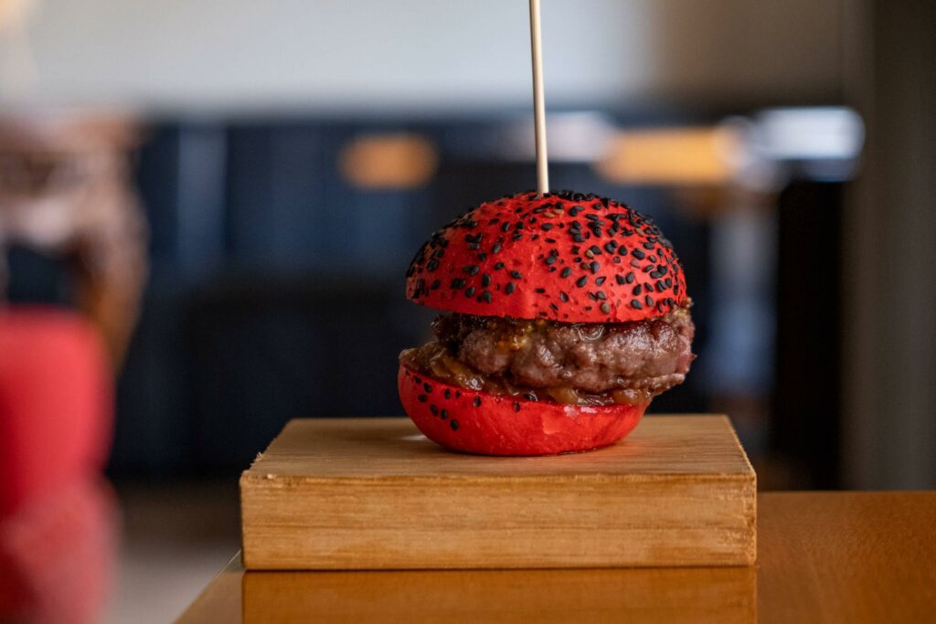 Mini-hamburguesa del Forn de Nulles del Portal 22