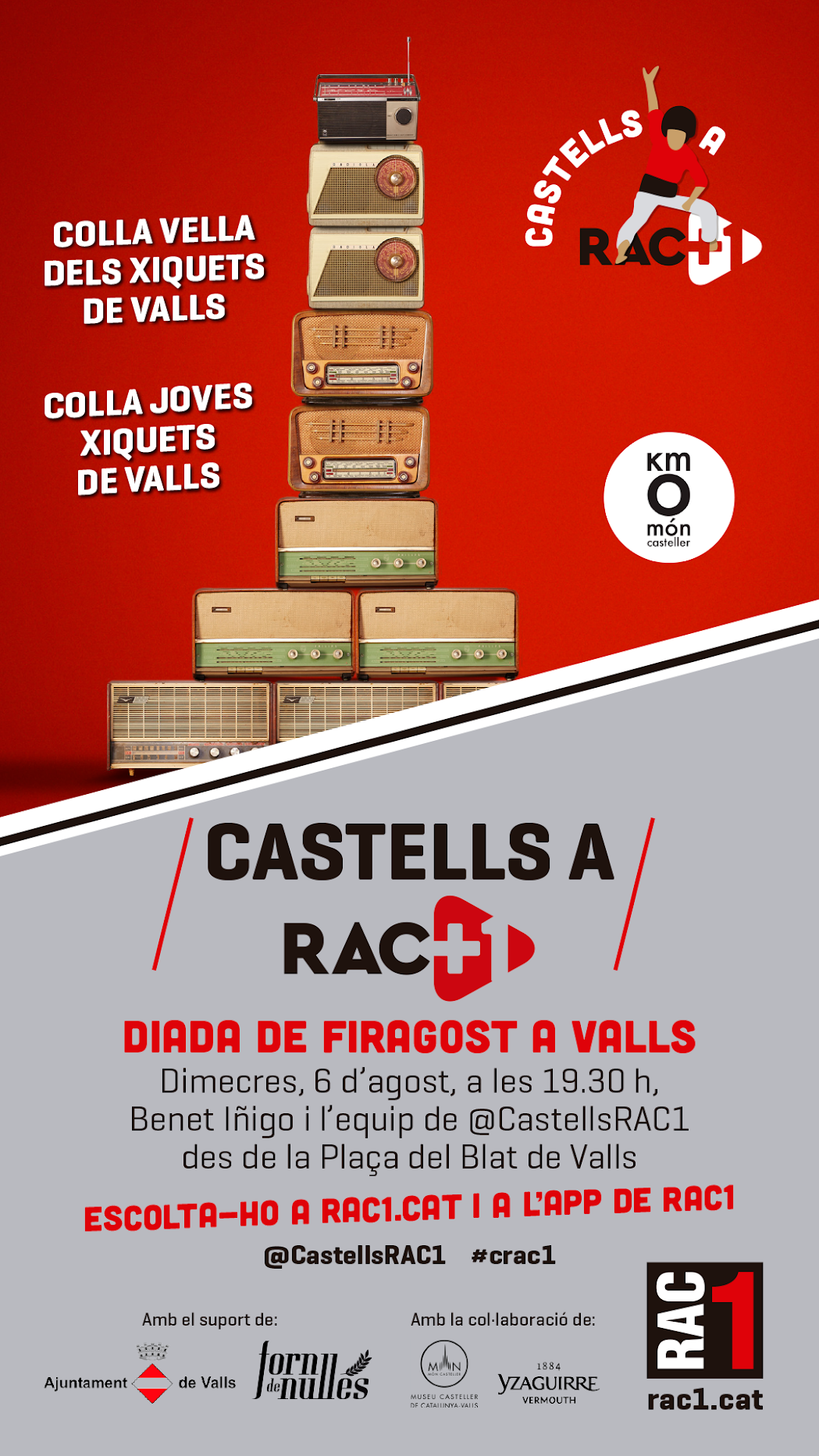 Patrocini Forn de Nulles Firagost Valls