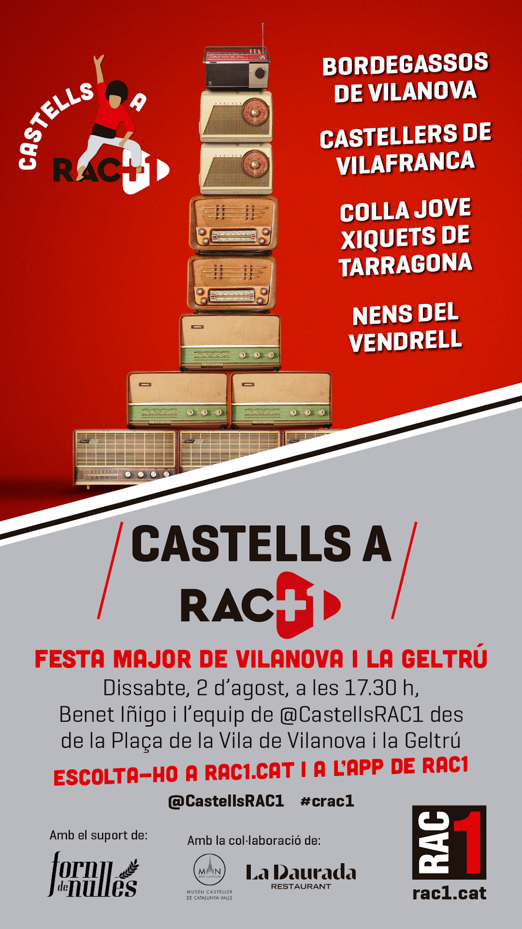 Patrocini Forn de Nulles Vilanova i la Geltrú