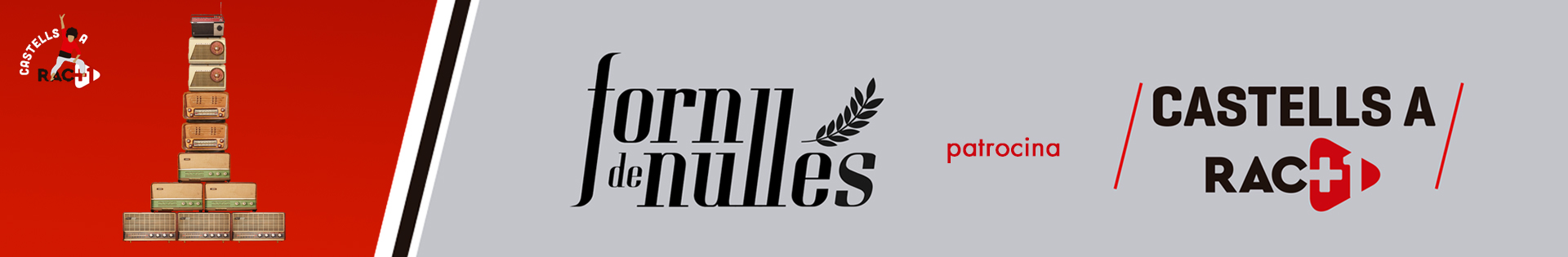 El Forn de Nulles patrocinador de Castells a Rac1