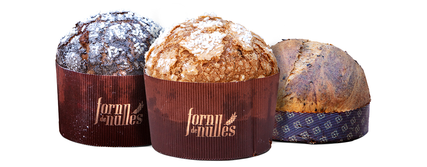 Panettones artesanals del Forn de Nulles